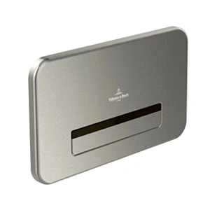 Villeroy & Boch, Plaque de déclenchement, Plaque de déclenchement électronique ViConnect M200 de V&B, 269x161x13mm acier inoxydable pas cher