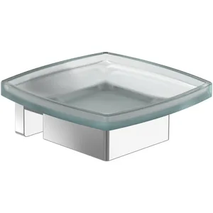Villeroy & Boch, Distributeur de savon + porte-savon, Elements - Porte-savon Striking, 120 x 106 x 45 mm pas cher
