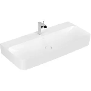 Villeroy & Boch, Lavabo, V&B lavabo FINION avec vidage caché ViFlow 1000x470mm unt fermé (470 mm, 1000 mm)