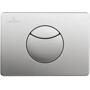 Plaque de déclenchement WC VILLEROY ET BOCH ViConnect 100M Acier pas cher