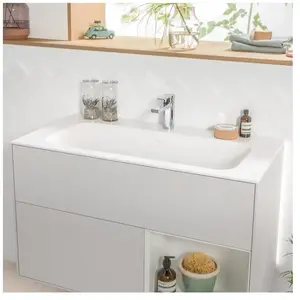 Villeroy & Boch, Lavabo, Meuble lavabo Finion 100 x 63 cm blanc avec r...Vendu pargalaxus