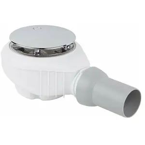 Bonde TEMPOPLEX PLUS pour receveur - Bonde TEMPOPLEX PLUS - Couleur : Chromé - U90880261 pas cher