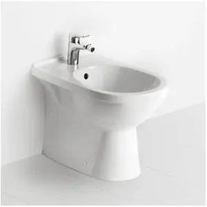 Villeroy & Boch O.novo staand bidet met overloop 1 kraangat wit pas cher