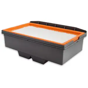 Menzer - Filtre Plissé Plat pes avec Cadre pour Aspirateur Industriel vcm 530 / 550 pro WoodVendu parmanomano