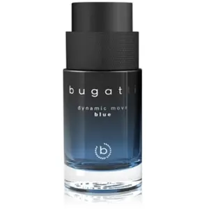 bugatti Parfum Dynamic Move Blue 100 ml I Eau de toilette aromatique citronnée I Parfum pour homme avec combinaison vivifiante de lavande, citron et musc I Marin, frais et sensuel et chaud pas cher