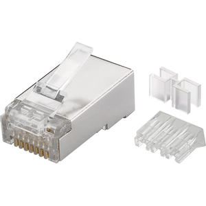 Goobay Connecteurs RJ45 catégorie 6A STP (par 10) pas cher