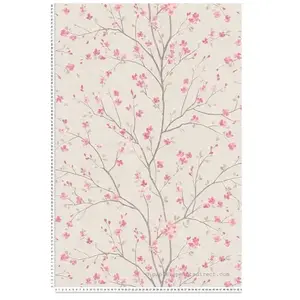 Comparateur de prix : Papier peint - A.S. CREATION - Fleur de cerisier - Blanc Rose - Intissé - 10 x 0,53m