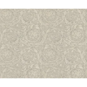KLASSIEK BAROK BEHANG - Zilver Grijs - AS Creation Versace 4 pas cher