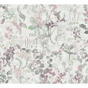 A.S. CREATIONS Bricoflor Papier Peint the bos 388251 - Blanc, Vert pas cher