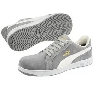 Puma Icon Suede Grey Laag S1P 640030 - Grijs - 44 pas cher