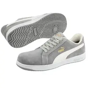 Puma Icon Suede Grey Laag S1P 640030 - Grijs - 39 pas cher