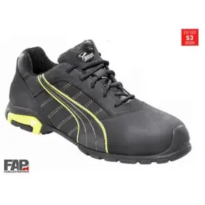 Puma Basket De Sécurité - Basse - S3 - Amsterdam - Taille 41 Puma pas cher