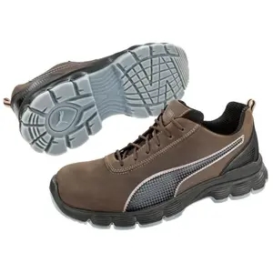 Puma - Baskets de sécurité basses Condor S3 esd src Marron 46