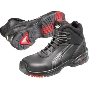 Puma Safety Condor Mid S3 ESD 630101 - Zwart/Rood - 43 pas cher