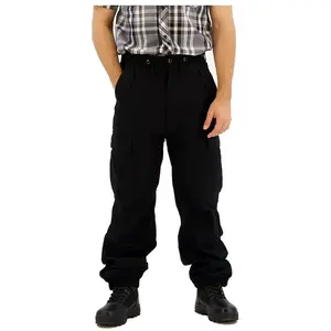 Brandit M-65 Vintage Broek, zwart, afmeting S voor man pas cher