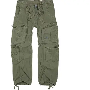 Comparateur de prix : Brandit Pure Vintage Homme Cargo Pantalon Tailles Grandes Jusqu'À 7XL, Vert, 5XL