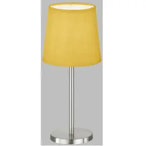 FISCHER LEUCHTEN Lampe d'appoint lampe de table lampe de chevet lampe de bureau jaune h 30 cm pas cher