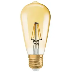 Ampoule LED OSRAM Edison clair filament var OR - Edition 1906 - E27 - 7W = 55 - Blanc Chaud pas cher
