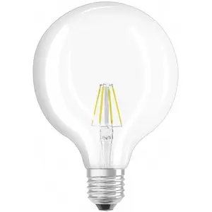 Ampoule LED filament Globe E27 Ø12,5cm 2700K 4W = 40W 470 Lumens Osram pas cher