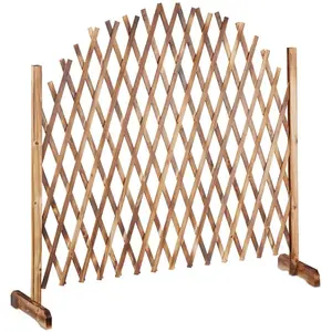 RELAXDAYS Treillis extensible en bois - 10026332-972 pas cher