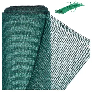 Comparateur de prix : RELAXDAYS zichtbreeknet - 1 x 50 m - HDPE - weerbestendig - groen