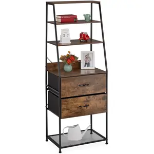 Relaxdays, Étagère, Vintage-Regal (60 x 41,5 x 164 cm) pas cher