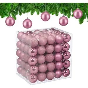 Relaxdays, Décorations de sapin de Noël, - Weihnachtskugeln im 100er S... pas cher