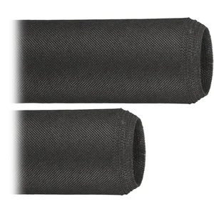 RELAXDAYS 2x Toile anti-mauvaise herbe 5 m bâche tissée racines toile 50g/m² film paillage, Résiste rayons uv, antidéchirure, noir pas cher