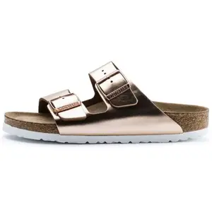 Birkenstock Slippers Dames Arizona - 952093 Copper pas cher