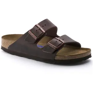 Comparateur de prix : Birkenstock Mules Birkenstock Arizona Sfb Cuir W Marron - 36
