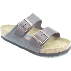 Birkenstock, Unisexe, Sandales, Pantoletten Arizona, Marron, (38) pas cher