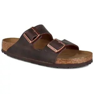 Comparateur de prix : Sandales Arizona NU Oiled SFB - Birkenstock - Homme - Cuir - Marron