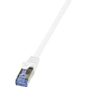 Logilink cq4021s câble de patch 600 mhz 0,50 m blanc pas cher