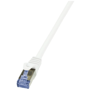 Logilink cq4081s câble de patch 600 mhz 7,5 m blanc pas cher