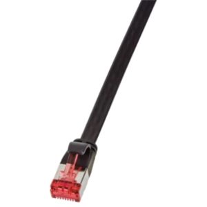 Comparateur de prix : Cordon de raccordement CAT 6a LogiLink SlimLine 1m noir