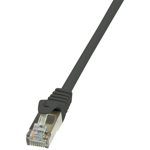Comparateur de prix : Câble réseau LogiLink CAT6 F/UTP noir 5m - 4x2 AWG 26/7 - PVC - Garantie 2 ans