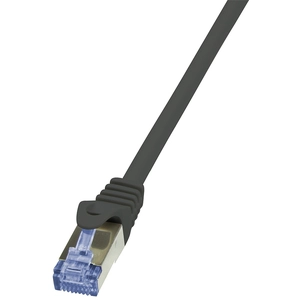 LogiLink PrimeLine - cordon de raccordement - 5 m - noir pas cher