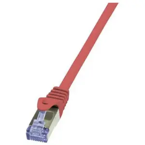 Comparateur de prix : 2direct LogiLink PrimeLine Câble réseau Cat6A S/FTP AWG26 PIMF LSZH 0,50 m Rouge
