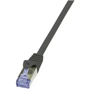 Comparateur de prix : LogiLink PrimeLine - cordon de raccordement - 1.5 m - noir