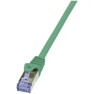 Comparateur de prix : LogiLink PrimeLine - cordon de raccordement - 1.5 m - vert