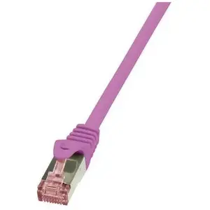 LogiLink PrimeLine - cordon de raccordement - 1.5 m - rose