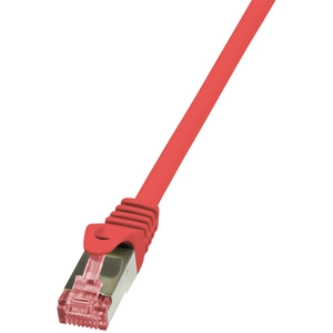 Comparateur de prix : LogiLink PrimeLine - cordon de raccordement - 10 m - rouge