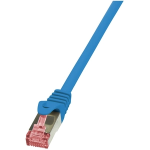 Comparateur de prix : LogiLink PrimeLine - cordon de raccordement - 10 m - bleu