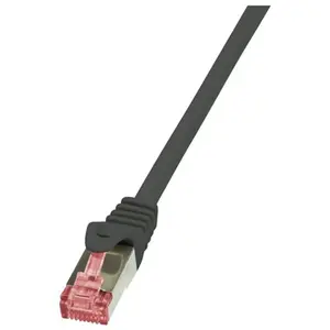 Comparateur de prix : LogiLink PrimeLine - cordon de raccordement - 3 m - noir