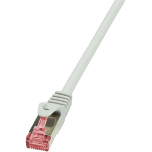 Comparateur de prix : LogiLink PrimeLine - cordon de raccordement - 0.25 m - blanc