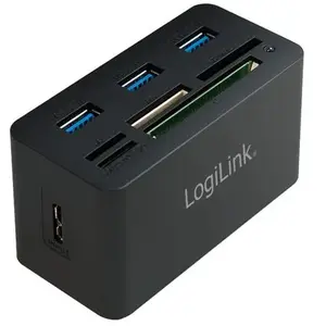 Concentrateur (hub) - LogiLink - USB 3.0 - 3 ports - Alimenté par USB pas cher