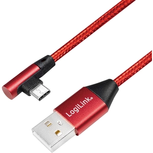 Comparateur de prix : LogiLink Câble USB 2.0, USB-A - USB-C mâle, 1,0 m, rouge