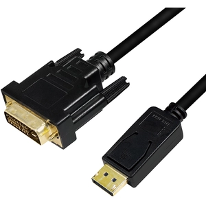 LogiLink Cordon convertisseur DisplayPort - DVI, 2,0 m, noir pas cher