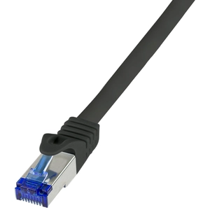 Comparateur de prix : LogiLink C6A113S RJ45 CAT 6A S/FTP 20.00 m Zwart 1 stuk(s)