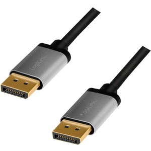 LogiLink Câble DisplayPort 1.2, fiche mâle - mâle, 5,0 m